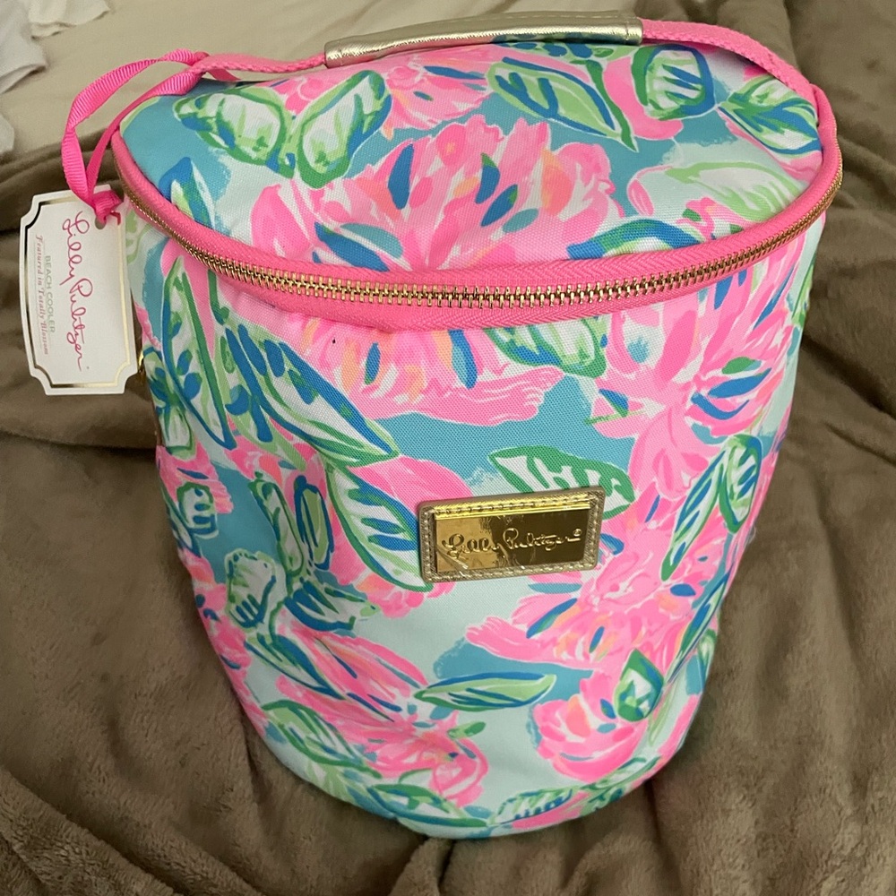 Lilly Pulitzer Beach Cooler with Tumbler